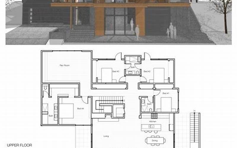 Customizable Modern Prefab Home Floor Plan